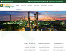 Tablet Screenshot of goldstarindia.net